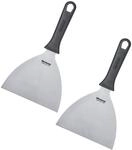Westmark 2 Profi-Schaber/Grill-Spachtel, Gerade, Starr, Geschlossen,...