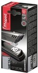 Maped M354511 - Hefter Advanced, aus Metall, bis 25 Blatt, grau-metallic