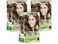Garnier Nutrisse Dauerhafte Pflege-Haarfarbe mit nährenden Fruchtölen,...