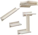 Kerbl Pet Kletterwand Monte Prado, Wandkratzbaum, Katzenkletterwand, Kratzbaum