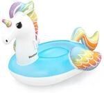 Bestway Unicorn Pool Float, Kids Inflatable Ride-On with Handles, Inflatable...