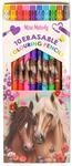 Depesche 13369 Miss Melody - Buntstifte Set mit 10 Farben im Etui, inkl.