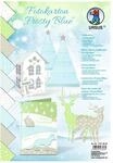 Ursus 11374699 - Fotokarton, Frosty Blue, DIN A4, 300 g/qm, beidseitig...