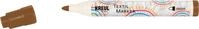 KREUL 90764 - Textil Marker medium, Braun, Strichst&auml;rke circa 2 bis 4 mm,