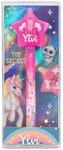 Depesche 13376 Ylvi - Magic Stift mit Einhorn Motiv, Fasermaler mit unsichtbarer