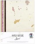 Ursus 61620005 - Naturpapiere Leaves, 10 Blatt, 23 x 33 cm, mit Graspapier und