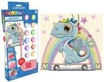 DIAMOND DOTZ DOTZIES 2593217 Original 5D Diamond Painting Set, Drache auf...