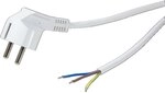 Logilink CP136 Netzkabel Schutzkontakt Stecker 90 Grad Winkel zu offenem...