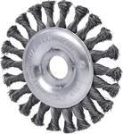 KS Tools 340.0043 Stahldrahtrundb&uuml;rste 0,5mm, &Oslash; 125mm