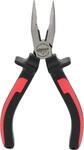 KS Tools Tools Flachrundzange, gebogen, 165mm, auf H&auml;nger
