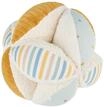 Sterntaler Stoffball Ente Edda aus weichen Stoffkombinationen, Babyspielzeug mit