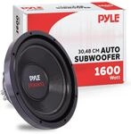 Pyle 12'' Auto Subwoofer - 1600W Hochleistungs Bass Stereo Lautsprecher System,