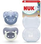 NUK First Choice Classic Day & Night Baby Schnuller | 0-6 Monate | Orthodontische