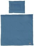 roba Babybettw&auml;sche Seashells Indigo 80 x 80 cm - 2-teiliges Bettw&auml;sche Set...