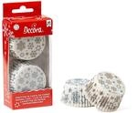 Decora 0339871 PAPIERF&Ouml;RMCHEN Gold & Silver Stars 50 X 32 MM 36ST, Paper,...