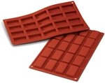 silikomart | SF025 Silikonform f&uuml;r Monoportionen, Antihaft, 20 Formen, 1er Pack