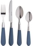 RENBERG BRINNY GREY - 24-teiliges Besteckset aus rostfreiem Stahl - mit...
