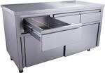 Saro Schiebet&uuml;renschrank - 3 Schubladen 1400X700mm