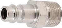 BGS 3222-4 | Druckluft-Stecknippel | 10 mm (3/8") Au&szlig;engewinde