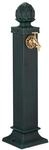Relaxdays Standbrunnen antik, mit Wasserhahn, HxBxT: 80x18,5x22 cm,...