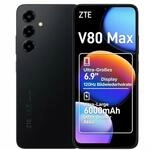 ZTE Blade V80 MAX Smartphone, 4GB+128GB, Black | 50MP KI-Kamera, 120Hz Display,