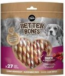 Zeus & Zo&euml; Better Bones Hundekausnack, weiche Kaustangen mit Ente & fruchtiger