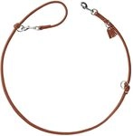 HUNTER Round & Soft M&uuml;nchen verstellbare Hundef&uuml;hrleine | rundgen&auml;htes Leder,