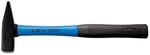 SW-Stahl 50403L Schlosserhammer mit Fiberglas-Stiel 300g I Werkzeughammer mit