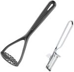 Westmark Kartoffelstampfer Gentle + Sparsch&auml;ler Famos, Kunststoff/Rostfreier