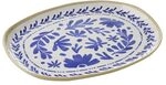 APS 85441 GN 1/1 Tablett FLORYN Melamin, 53 x 32,5 cm, Dekor blau/wei&szlig; |...