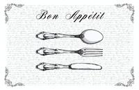 d-c-fix Tischset Rio Bon App&eacute;tit 29 cm x 44 cm | Tischunterlage f&uuml;r K&uuml;chen-...
