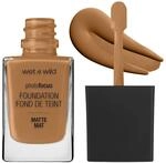 Wet n Wild Photo Focus Matte Foundation, Fl&uuml;ssiges Make-up Matt Aufbaubar, Kein