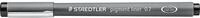 STAEDTLER Pigment Liner 308 Fineliner &ndash; Schwarz, 10er, 0,7 mm | F&uuml;r...