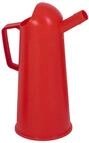 h&uuml;nersdorff &Ouml;lma&szlig;gef&auml;&szlig; 2,0l, mit eingepr&auml;gter Skala, rot, PP, made in...