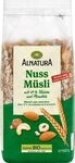 Alnatura Bio Nuss M&uuml;sli mit 17% N&uuml;ssen & Mandeln, 0,5 kg