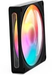 NZXT F140 RGB - 140mm PWM RGB PC-L&uuml;fter, 8 LEDs - Schwarz | 140mm PWM...