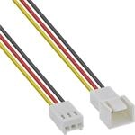 Inline L&uuml;fterkabel Verl&auml;ngerung 3pol Molex Stecker auf Buchse mit