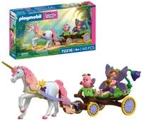 PLAYMOBIL | Fantasy & Magic | Einhornkutsche | Zauberkutsche mit Fee, Joyling &