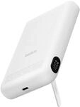Belkin BoostCharge 10000mAh Magnetische Power Bank mit St&auml;nder &ndash; Wei&szlig; | 10K