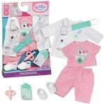 BABY born Doktor-Outfit f&uuml;r 43 cm Puppen mit Click & Play | Arztkittel, Shirt,...