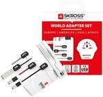 SKROSS Weltreiseadapter PRO World und USB 7A