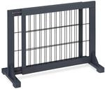 Relaxdays Absperrgitter, ausziehbares Schutzgitter, Treppe & T&uuml;r, HxB: 56 x...