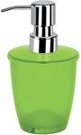 Spirella Toronto Kiwi Seifenspender Badaccessoires, Polystyrene, 15.5 x 8.5 x 8.5 cm