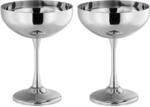 APS 40911 Eisbecher 2er Set FRIGIO, Edelstahl hochglanzpoliert, 260 ml 