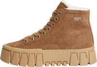 Tommy Jeans Damen Plateau Sneaker Platform mit Innenfutter, Braun (Warm Khaki),...