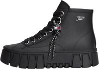Tommy Jeans Tjw Plateau-Sneaker f&uuml;r Damen, Leder, Mc En0en03133, niedriges...