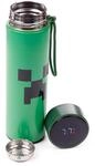 Puckator Minecraft Creeper wiederverwendbare isolierte Edelstahl Trinkflasche...