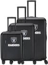Travelite NFL 3-teiligesKoffer Set Las Vegas Raiders Gr&ouml;&szlig;en L/M/S 