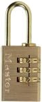 MASTER LOCK 620EURD KOMBINATIONSVORH&Auml;NGESCHLOSS 20MM VOLLMESSING