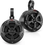 Pyle PLUTV41BK Dual wasserdichte Offroad-Lautsprecher, 10,2 cm, 800 Watt,